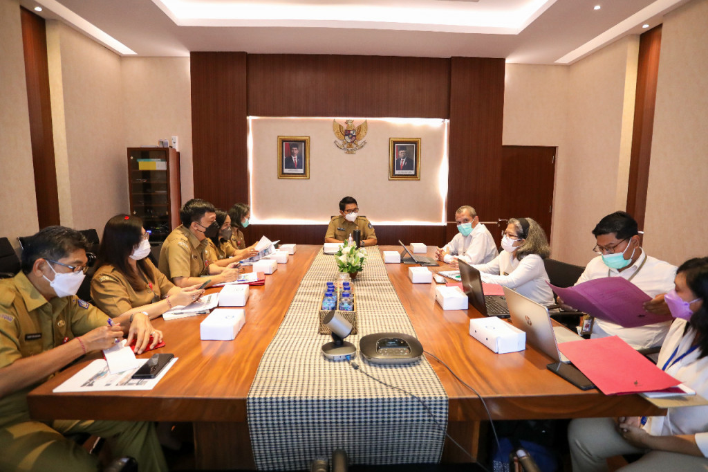 Sekda Adi Arnawa Terima Perwakilan BPKP Provinsi Bali
